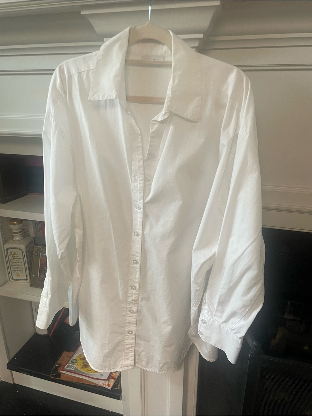 J. Jill White Button-Up Women's Blouse